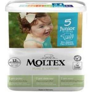 MOLTEX Pure&Nature Plenky jednorázové 5 Junior (11-25 kg) 25 ks