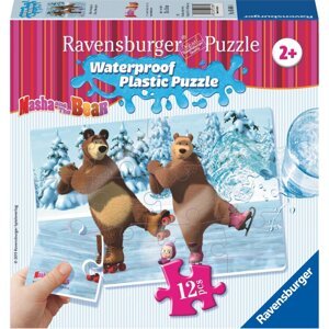 Ravensburger Máša a Medvěd 12 plast. dílků III