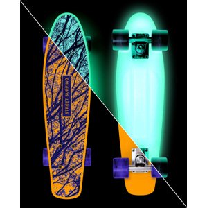 Skateboard Street Surfing BEACH BOARD Glow Mystic Forest