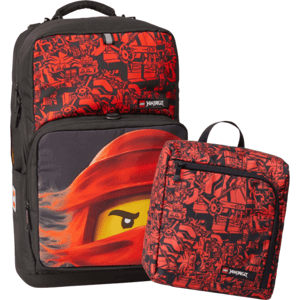 LEGO® Ninjago Red Optimo Plus - školní batoh, 2 dílný set