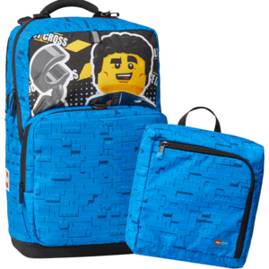 LEGO® CITY Police Adventure Optimo Plus - školní batoh, 2 dílný set
