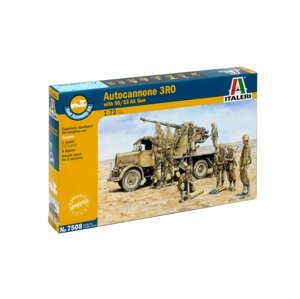 Fast Assembly military 7508 - Autocannon Ro3 s 90/53 AA zbraně (1:72)