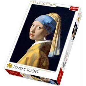 Trefl Puzzle 1000 Art Collection - Dívka s perlovou náušnicí