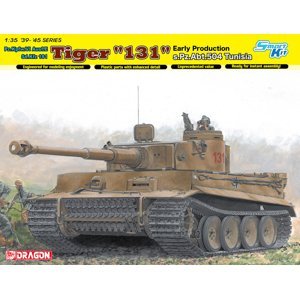 Model Kit tank 6820 - Tiger I "131" s.Pz.Abt.504 Tunisie (Smart Kit) (1:35)