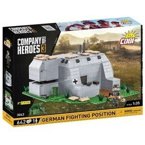 Cobi COH German Fighting Position, 1:35, 650 k, 1 f