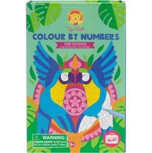 Set Malování podle čísel -Tropická zvířata