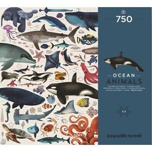 Puzzle Svět mořských zvířat 750 Crocodile Creek
