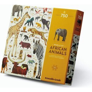 Puzzle Svět afrických zvířat 750 Crocodile Creek