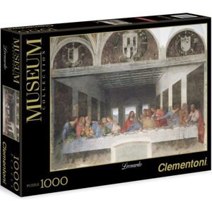 Clementoni - Puzzle Museum 1000 Leonardo de Vinci - Poslední večeře