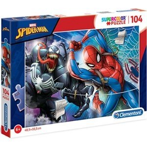 Puzzle Supercolor 104, Spiderman