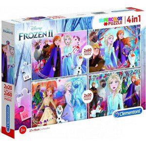 Puzzle 2x20+2x60, Frozen 2