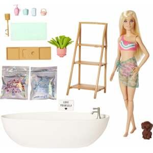 Mattel Barbie Panenka a koupel s mýdlovými konfetami blondýnka