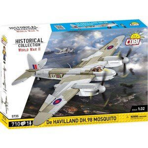 Cobi 5735 II WW De Havilland DH-98 Mosquito, 1:32, 695 k, 1 f