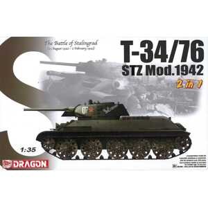 Model Kit tank 6453 - T-34/76 STZ MOD.1942 (1:35)
