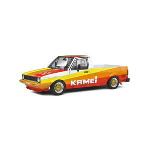 1:18 Volkswagen Caddy Mk.1 Kamei tribute "Street Fighter" Red 1982 - SOLIDO - S1803506