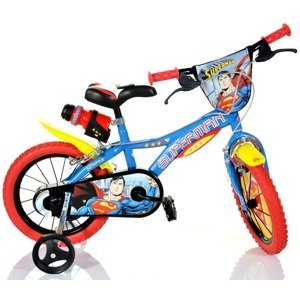 DINO Bikes - Dětské kolo 14" 614-SM- Superman