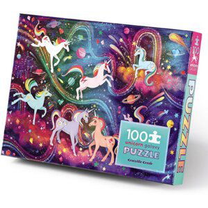 Puzzle holografické Galaxie Jednorožců 100 Crocodile Creek