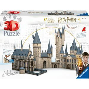 Ravensburger Harry Potter: Hrad Bradavice - Velká síň a Astronomická věž 2v1 1245 dílků