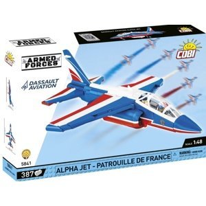 Cobi Armed Forces Alpha Jet Patrouille de France, 1:48, 387 k