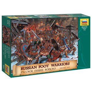 Wargames (AoB) figurky 8062 - Russian Foot Warriors 13-14 Century (1:72)