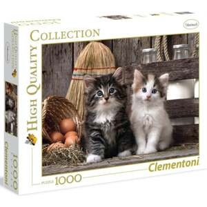 Clementoni - Puzzle 1000 Koťata
