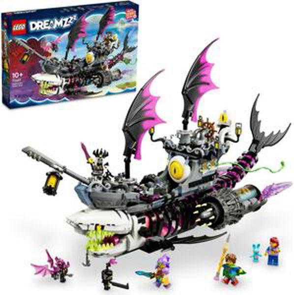 LEGO® DREAMZzz™ 71469 Žraločí loď z nočních můr