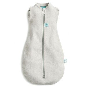 ERGOPOUCH Zavinovačka a vak na spaní 2v1 Cocoon Grey Marle 6-12 m, 8-10 kg, 1 tog