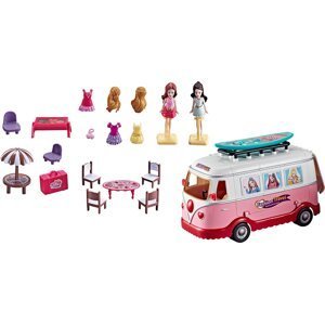 Autobus s panenkami a příslušenstvím 20cm