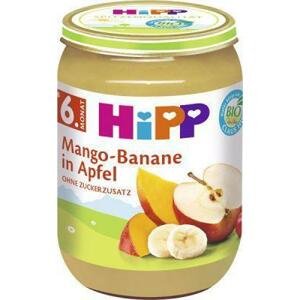HiPP BIO Jablka s mangem a banány, 190 g