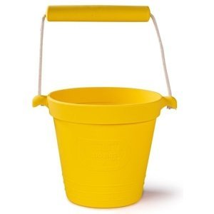 Bigjigs Toys Plážová kbelík žlutá