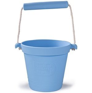 Bigjigs Toys Plážový kbelík světle modré