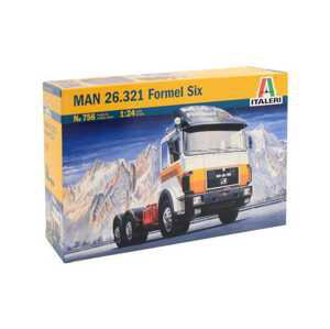 Model Kit truck 0756 - MAN 26.321 FORMEL SIX (1:24)