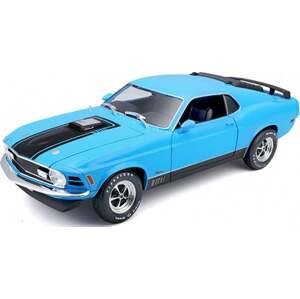Maisto - 1970 Ford Mustang Mach 1, modrý, 1:18