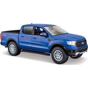 Maisto - 2019 Ford Ranger, metal modrý, 1:27