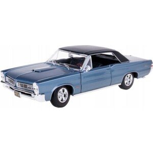 Maisto - 1965 Pontiac GTO, metal modrý, 1:18