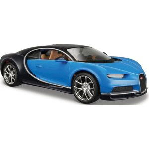 Maisto - Bugatti Chiron, modré, 1:24