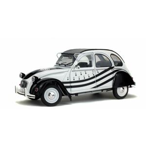 1:18 Citroën 2CV 6 BZH 1982 WHITE/BLACK