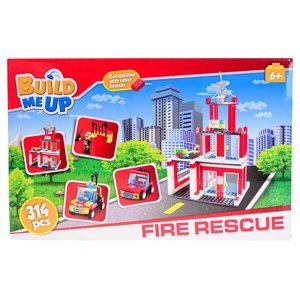 BuildMeUP stavebnice - Fire rescue 314ks