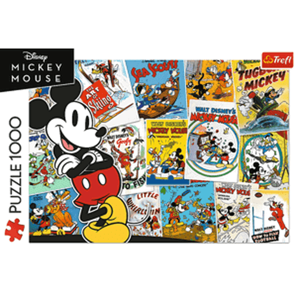 Trefl Puzzle 1000 - Mickeyho svět / Disney