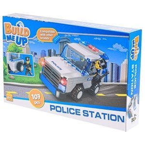 BuildMeUP stavebnice - Police station 107ks