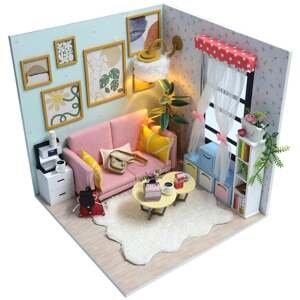 Miniatura domku Obývací pokoj Sluneční paprsek