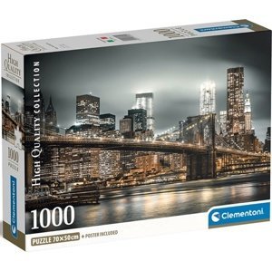 Clementoni - Puzzle 1000 New York skyline