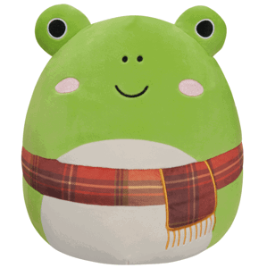 SQUISHMALLOWS Žába se šálou - Wendy, 30 cm