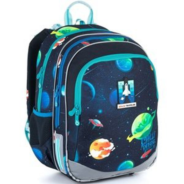 Školní batoh s raketou a vesmírem Topgal ELLY 21015 B