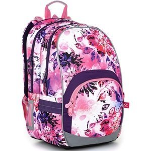 Květinová školní taška Topgal KIMI 22011 -