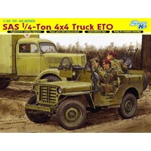 Model Kit military 6725 - SAS 1/4-TON 4X4 TRUCK ETO (1:35)