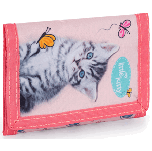 Dětská peněženka se šňůrkou - Kočka