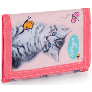 Dětská peněženka se šňůrkou - Kočka