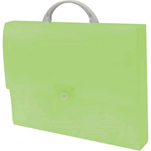 kufřík na výkresy / dokumenty, A4 - zelený
