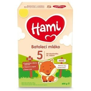 HAMI 5 Mléko dětské 600 g